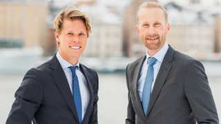 Carl Armfelt och Erik Springchorn lockar många unga sparare till TIN Fonder.