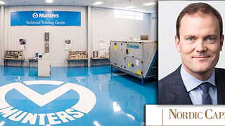 Munters har mer än dubblat sin omsättning och resultat sedan Nordic Capital köpte ut Munters från börsen för nio år sedan, uppger Andreas Näsvik, partner på Nordic Capital. Foto (montage): Nordic Capital/Munters.