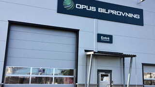 Opus bilprovning. Foto: Opus.