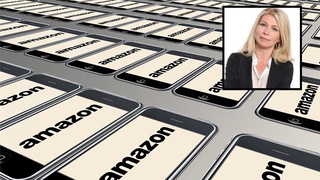 Amazons närvaro kommer att märkas för samtliga aktörer, skriver Jessica Borgudd, säljchef för Adobe, på Realtids debattsida. Foto (montage): Pixabay/Privat.