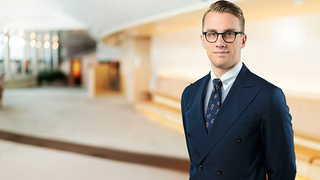 Dennis Dioukarev (SD),riksdagsledamot Finansutskottet.