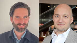 Sebastian Pruszynski Head of Strategic Partnerships och Jonas Köpniwsky kommunikationschef Regily