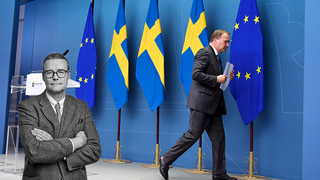 Per Lindvall, Stefan Löfven, regeringskris