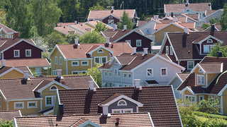 Villaområde, bolån, amortering Foto: TT