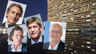 Erik Selin, Rutger Arnhult, Ilija Batljan, Roger Akelius.
