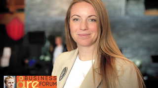 Anna Magnusson, projektansvarig för Åre Business Forum,