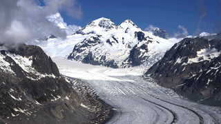 Forskare larmar om smältande glaciärer i Schweiz