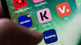 Klarna går som tåget och nu är det dags att utmana Swish. (Foto: Fredrik Sandberg/TT)