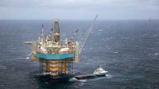 Kvartalsrapport från norska Equinor, Europa största leverantör av fossil gas. Arkivbild