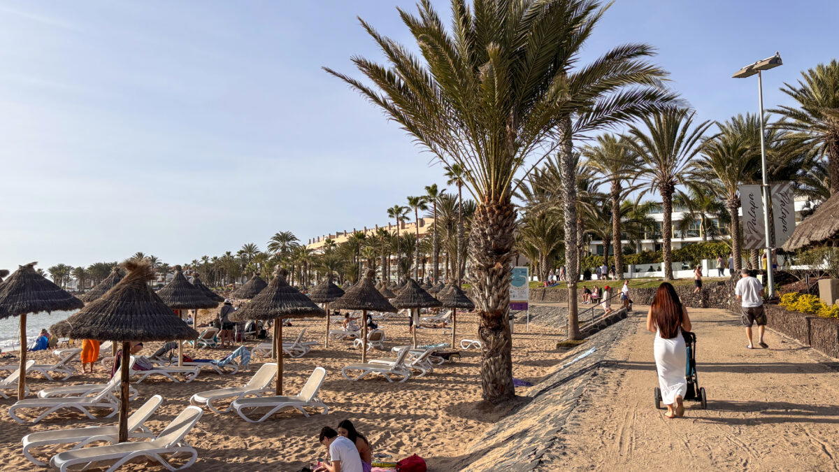 Playa del Camison på Teneriffa. Arkivbild.